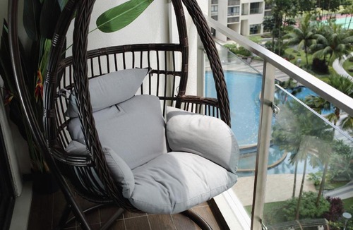 Central District Apartment | Danga Bay - 2BR Timber Lounge - Dryer
