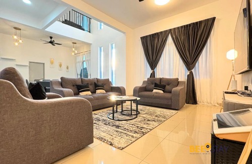 Bandar Penawar Villa | Desaru Arcadia Double Storey House 11-16 Pax 5 Mins to Desaru Beach