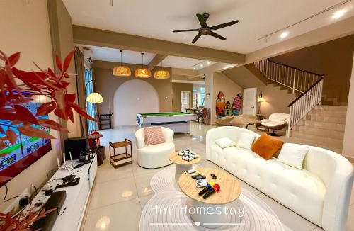 Bandar Penawar House | Desaru Camping Villa 20pax Party House 5BR 5BTH