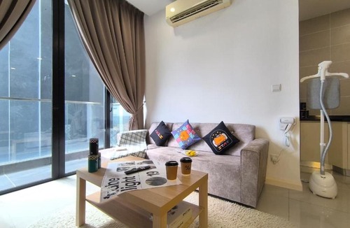Medini Apartment | DP Cozy Family-Friendly 2BR Retreat By STAY