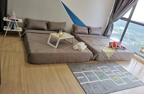 Sungai Buloh Apartment | Dsara Netflix tv 5 pax direct mrt next segi college