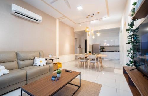 Gelang Patah Apartment | Eco Nest at Eco Botanic, 2km to Legoland Malaysia, 200 Shops Downstairs, 7Pax, Johor Bahru