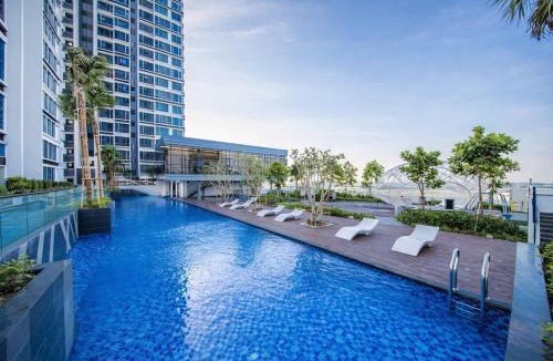 Gelang Patah Apartment | Eco Nest at Eco Botanic, 2km to Legoland Malaysia, 200 Shops Downstairs, 7Pax, Johor Bahru