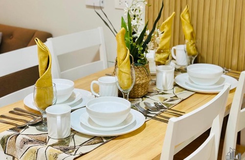 Puerto Princesa City Centre Apartment | Family Getaway 2BR Resort-type condo near Airport with FREE Gym, FREE Pool, FREE Parking - B2 1Kunzite