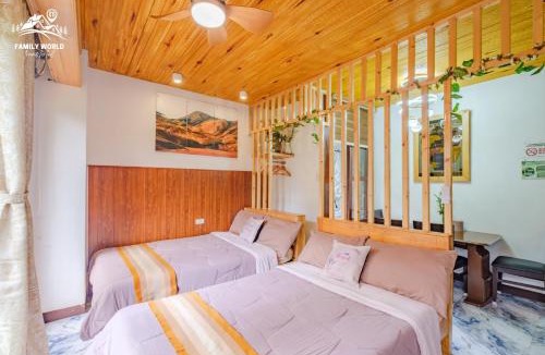 Baguio Apartment | Family World Transhotel Mishaela & Shadrach Room