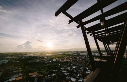 Basak Condo | Full Cozy 1BR w/Pool, Balcony w/Panoramic View, PrimeTV by Mall & Airport