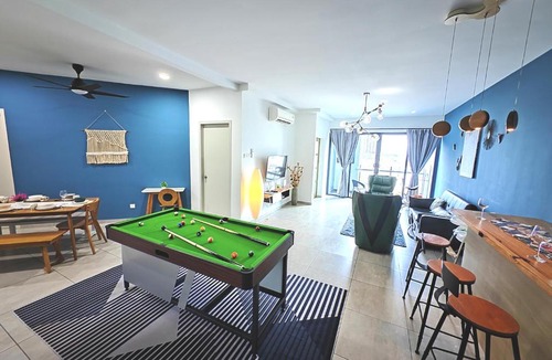 Malacca City Apartment | Galaxy 3BR 12-16pax Sea View I Wifi I 5min to Jonker