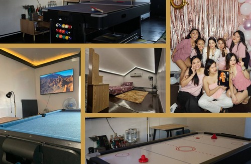 Bacoor City Apartment | Gaming Inn, perfect for Date Nights, Events, Gatherings and BBQs! Upto 14 Pax
