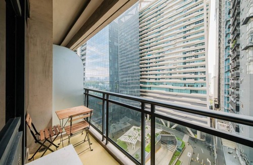 Downtown Apartment | Gramercy 1BR w/Balcony, Parking & City Views