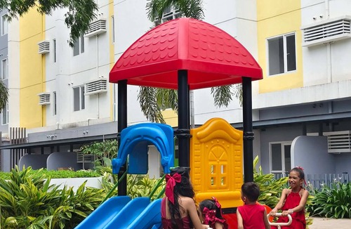 Mandaue Condo | Ground Floor Studio with Patio and Pool View at Casa Mira Towers, Mandaue