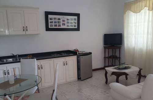 La Esplanada Apartment | Guest-friendly 1BD condo in central Sosua, pool/Wi-Fi/cable TV