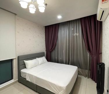 Ara Damansara Apartment | H2O Residences Ara Damansara PJ with WiFi Washing Machine and Dryer