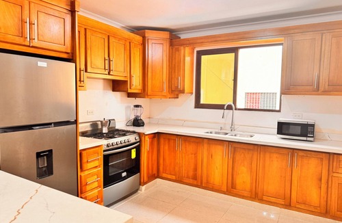 Santiago Province Apartment | Harmony 4-bedroom apartment with AC.-amazing Wifi in Santiago de los Caballeros