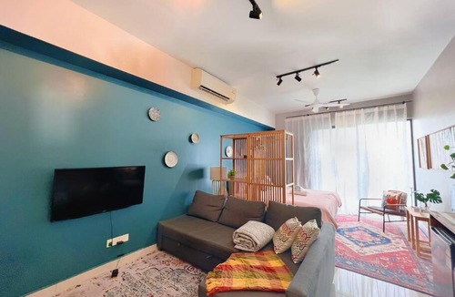 Sungai Buloh Apartment | Heritage Studio with Balcony D'Sara, Direct MRT Kampung Selamat, near Thomson and Sungai Buloh Hospital