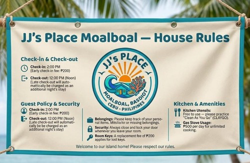 Basdiot House | Homestays in Moalboal, Philippines