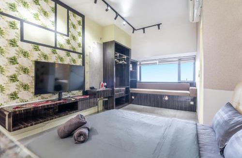 Taman Melaka Raya Apartment | Imperio A2213 Studio Bathtud Netflix Parking
