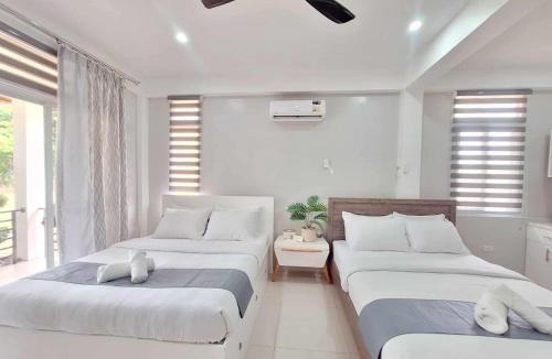 Panglao House | INATO SUITES Rm 2 2 queen beds