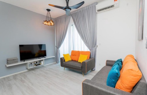 Perak Apartment | Ipoh Tambun Lost World Sunway Onsen Suites Lana 2R2B 8 paxs