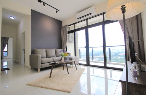 Bandar Tun Razak Apartment | J.Dupion Cheras 26 by Kyuka 3 bedrooms,MRT 3min