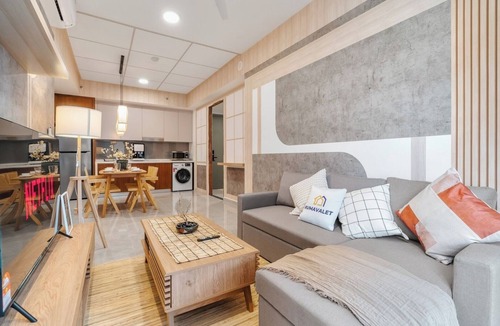 Imbi Apartment | Japandi Calm 1BR @ Agile Bukit Bintang|WiFi+Netflx
