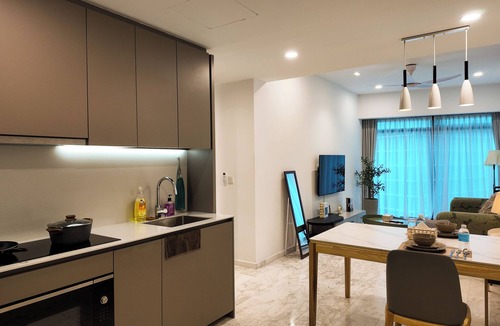 Golden Triangle Apartment | JD Home | Premium One Bedroom Apartment with KLCC view at Eaton Residences