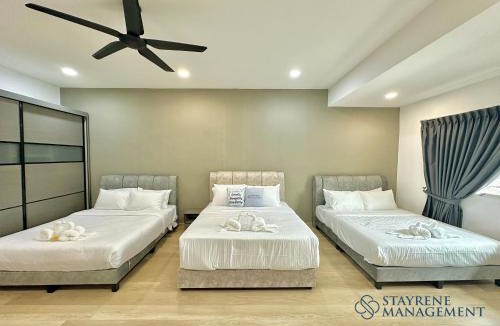 Taman Johor Jaya House | Johor Jaya Jln Bakawali Landed Homestay Snooker BBQ by Stayrene