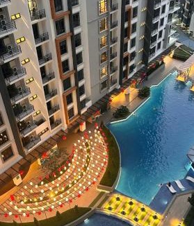 Penampang Apartment | K AVENUE FAMILY ROOM B09 near airport by Gc