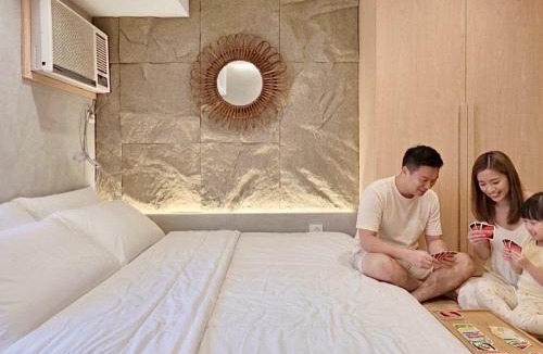 Bacolor Apartment | Kanso Suite - Japandi Studio with Free Pool Access, Game Console & Fast WiFi