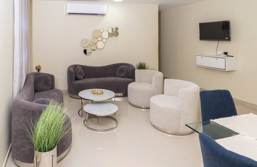 Miches Hotel | La Isla Royal - Materia Oscura 2-bedroom hotel with AC in charming Miches