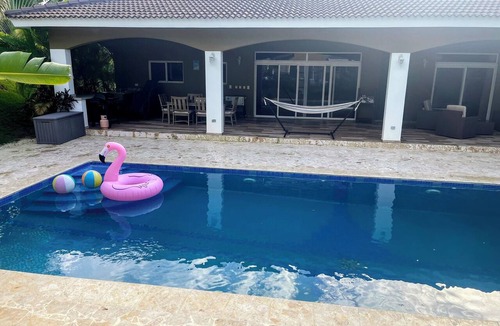 Urbanizacion Tavarez Villa | Lavish 4bd-4.5ba Spacious Villa located in Hispaniola Residential⛱️private pool