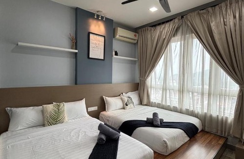 Jawa Apartment | Le Maison Guesthouse Ipoh-Octagon 7 pax - city center - pool