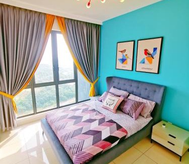 Medini Apartment | LEGOLAND ELYSIA PARK 2 BEDROOM with Luxe Pool Cozy Stay