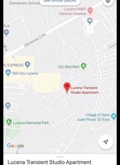 Lucena Apartment | Lucena Meg's Studio Apmnt VIP rm-Near SM-Wifi