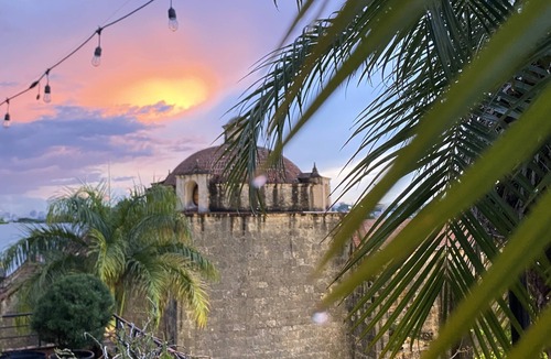 Zona Colonial House | Lux 2-Level Townhouse with Stunning Historic Views