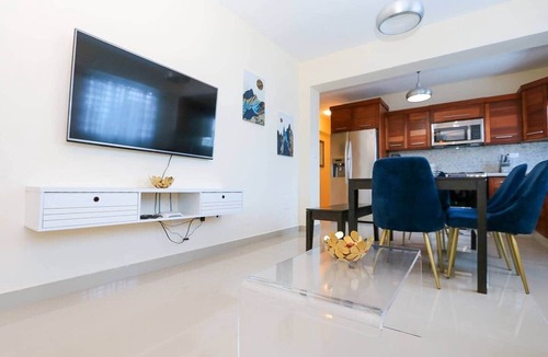 San Cristobal Apartment | LUXURY 2BR/2BA APT W. A|C Garage & ROOF TOP