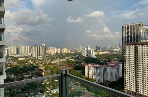 Sentul Pasar Apartment | Maxim City Lights, Balcony, 28th Floor City View