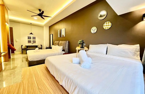 Taman Melaka Raya Apartment | Melaka town {Imperio Studio} Pool-view/4pax/bathub