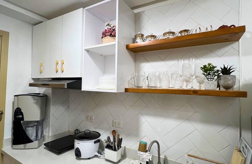 Novaliches Condo | Minimalist Scandinavian 1BR Unit + Free Parking in Trees Residences Fairview, QC