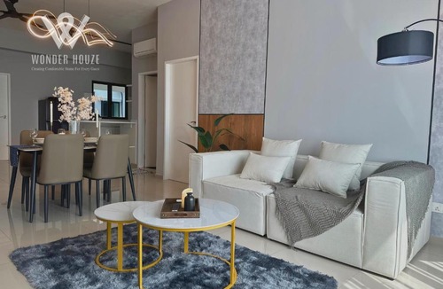 Melayu Apartment | Modern 3BR Retreat at Bandar Baru Air Itam near Air Itam and Kek Lok Si