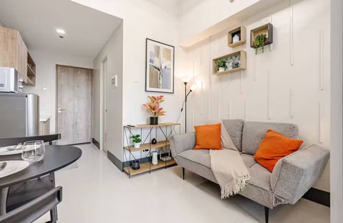 Basak Condo | Modern City-View Studio with Balcony | Primeworld District