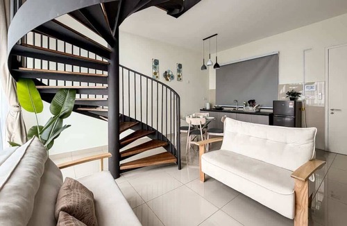 Malacca City Apartment | Modern Melaka Duplex Near Jonker St