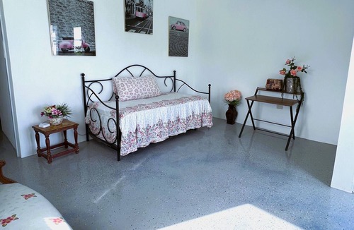 Cabrera House | Mountain view suite with balcony, pool, sitting area, & more- close to beach!