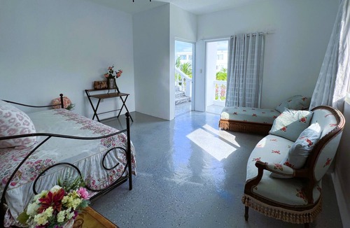 Cabrera House | Mountain view suite with balcony, pool, sitting area, & more- close to beach!