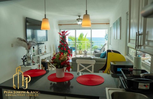 Villas Del Mar Condo | My Oasis .3-bedroom 3-bathroom waterfront condo with AC in charming Juan Dolio,