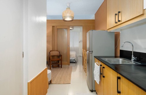Barangay 76 Apartment | New Japandi 1BR Shell Res Walk to MOA. 15 min NAIA