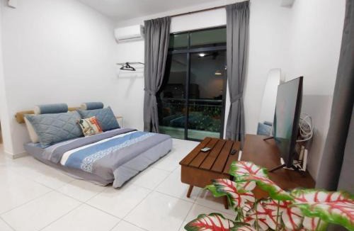 Bukit Kecil Apartment | New The Sun Homestay at Sg Nibong nearby Queensbay or PISA or FTZ Bayan Lepas HENG