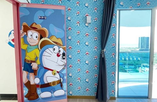 Malacca City Condo | New theme residence from HCStay - Melaka Homestay 😍 💢 Doraemon Theme 💢