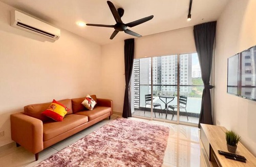 Bandar Tun Razak Apartment | O1 Pavilion 1-10Pax Bukit Jalil 3Room 5Bed TV&WIFI