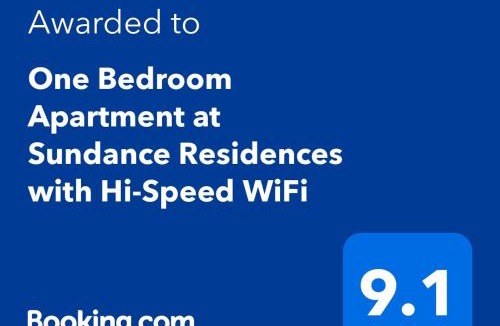 Guadalupe Apartment | One Bedroom Apartment at Sundance Residences with Hi-Speed WiFi