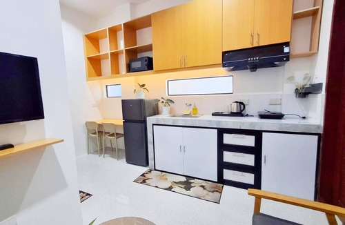 Dipolog Apartment | Patio 1st floor 1-bedroom apartment in delightful Dipolog City with AC